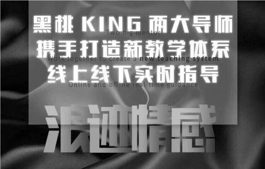 浪迹教育《黑桃king私教》